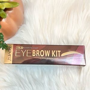 Eyebrow Stamp Kit, Light Brown/Medium Brown NEW IN BOX.